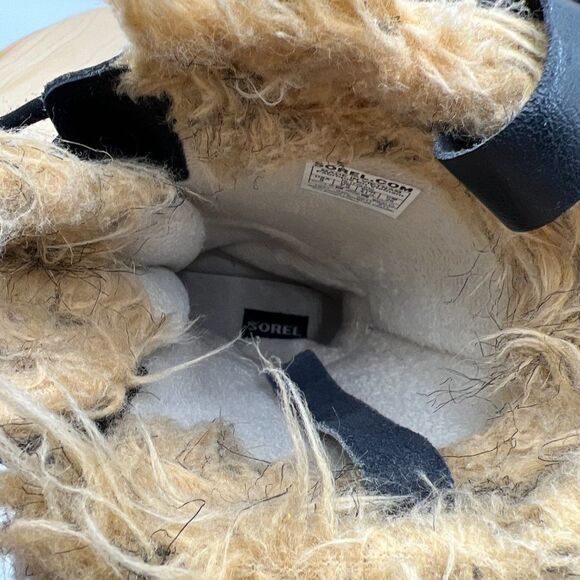 Sorel Tofino II Waterproof Boots Womens 9 Black Insulated Winter Faux Fur - Picture 8 of 12